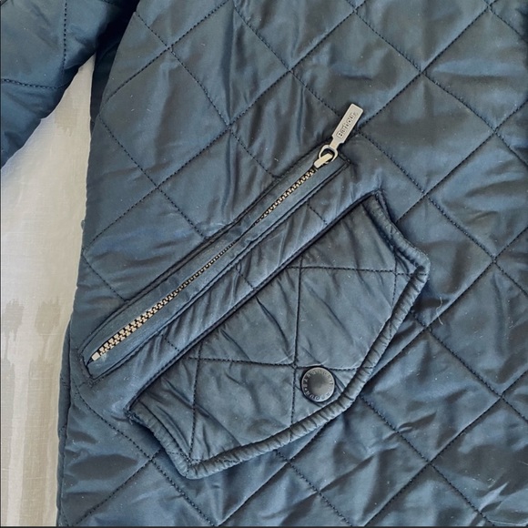 Barbour Powell Quilted Jacket - Black XL - Picture 2 of 4